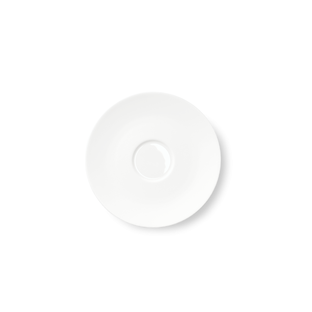 Cross White - Matte White - Coffee Saucer 6.2in | 16cm (Ø) - JANGEORGe Interiors & Furniture