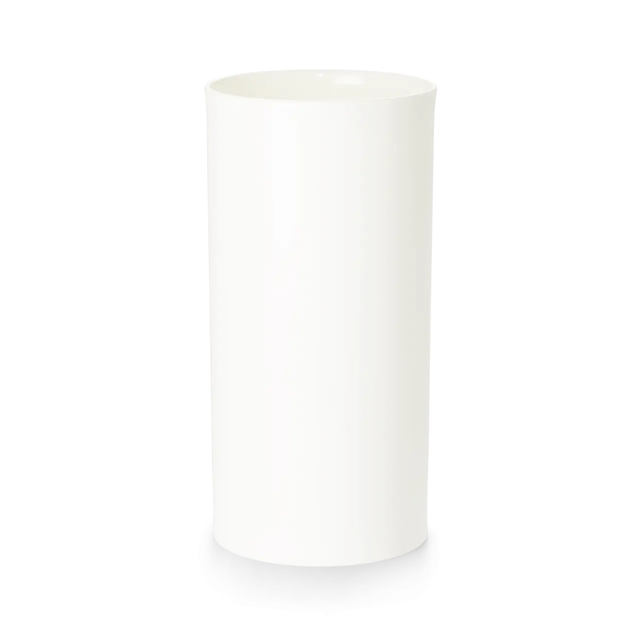 Classic - Vase Cyl. White 11.4in | 29cm (Ø) - JANGEORGe Interiors & Furniture