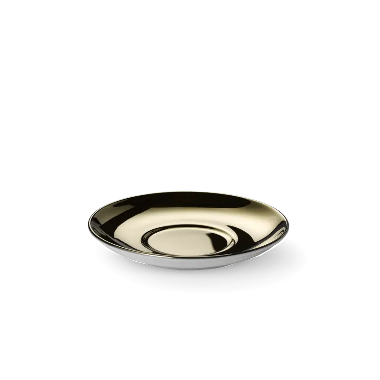 Solid Color Gold - Coffee Saucer (8.4 fl oz | 0.25L - 5.7in | 14.5cm) Dibbern