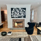 Black and White Koi by Ken Miller - JANGEORGe Interiors & Furniture