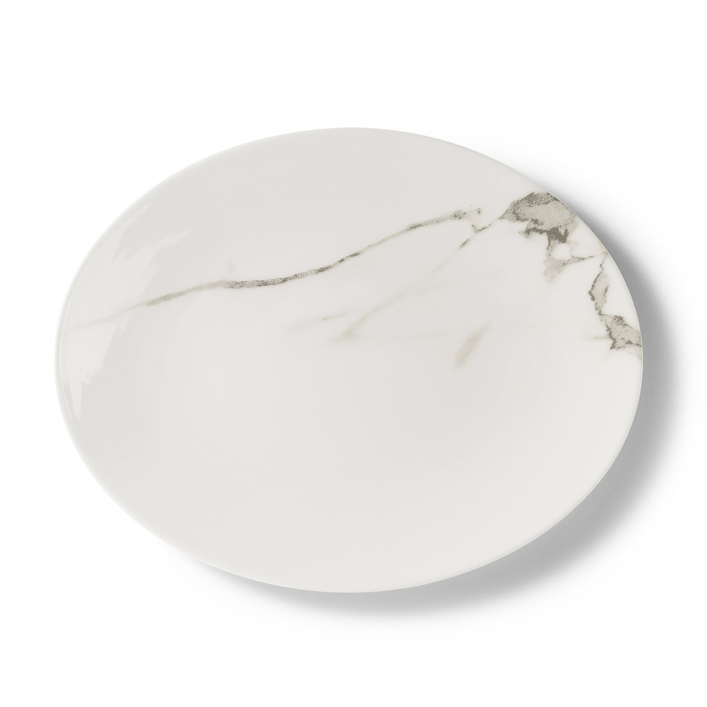 Carrara - Oval Platter 3.1in | 28cm (Ø) - JANGEORGe Interiors & Furniture