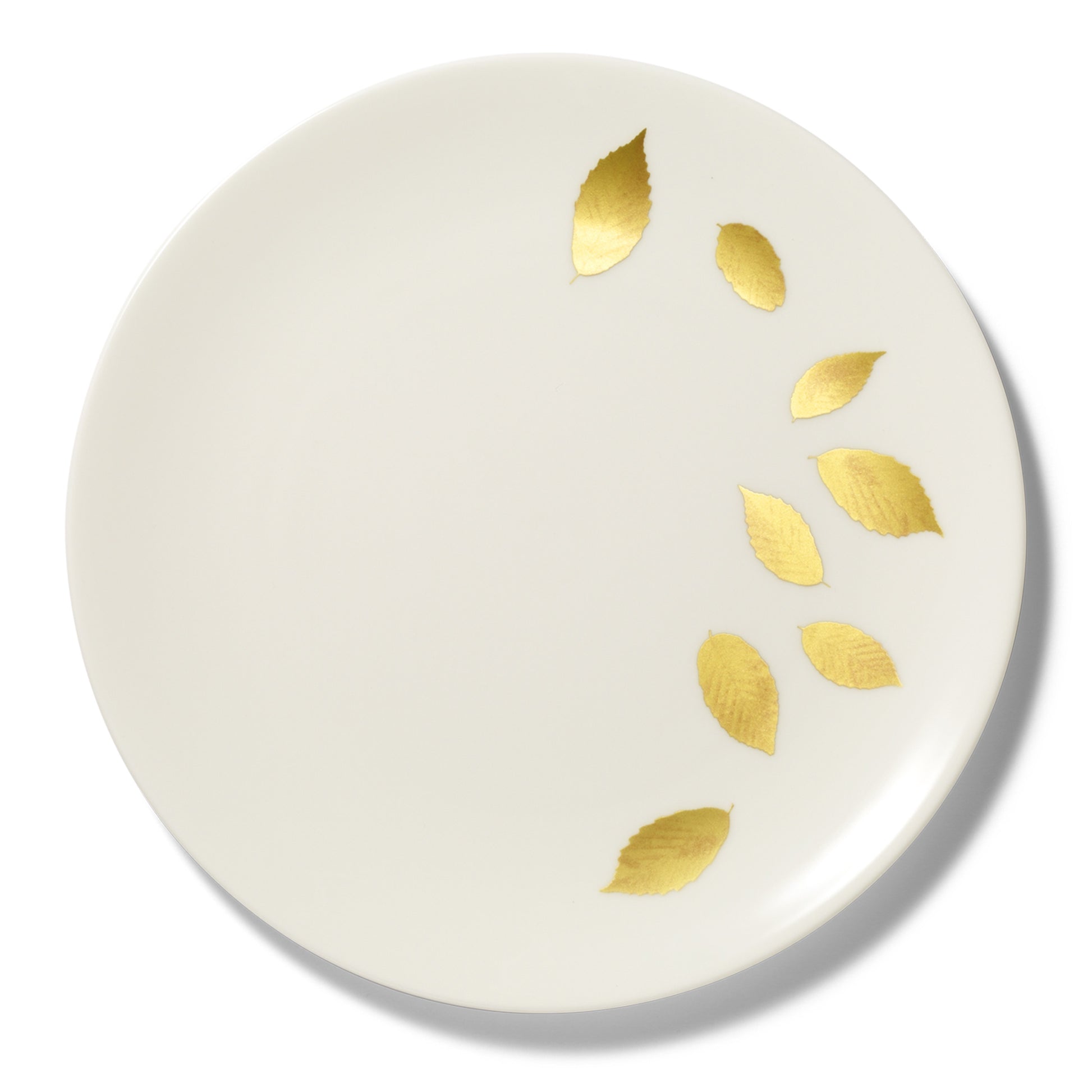 Gold Leaf - Dinner Plate Gold 11in | 28cm (Ø) - JANGEORGe Interiors & Furniture