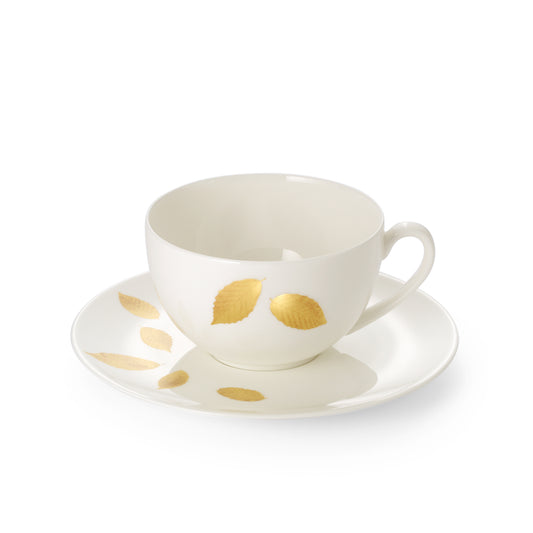 Gold Leaf - Coffee Cup Gold 8.4 FL OZ | 0.25L - JANGEORGe Interiors & Furniture