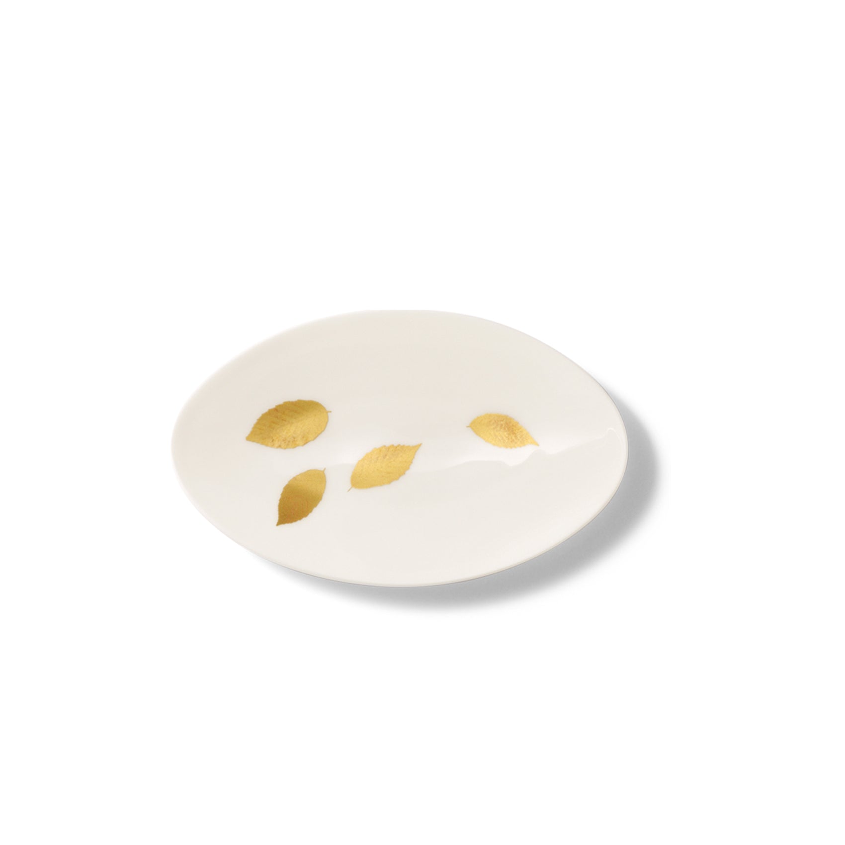 Gold Leaf - Side Plate Gold 5.9in | 15cm (Ø) - JANGEORGe Interiors & Furniture