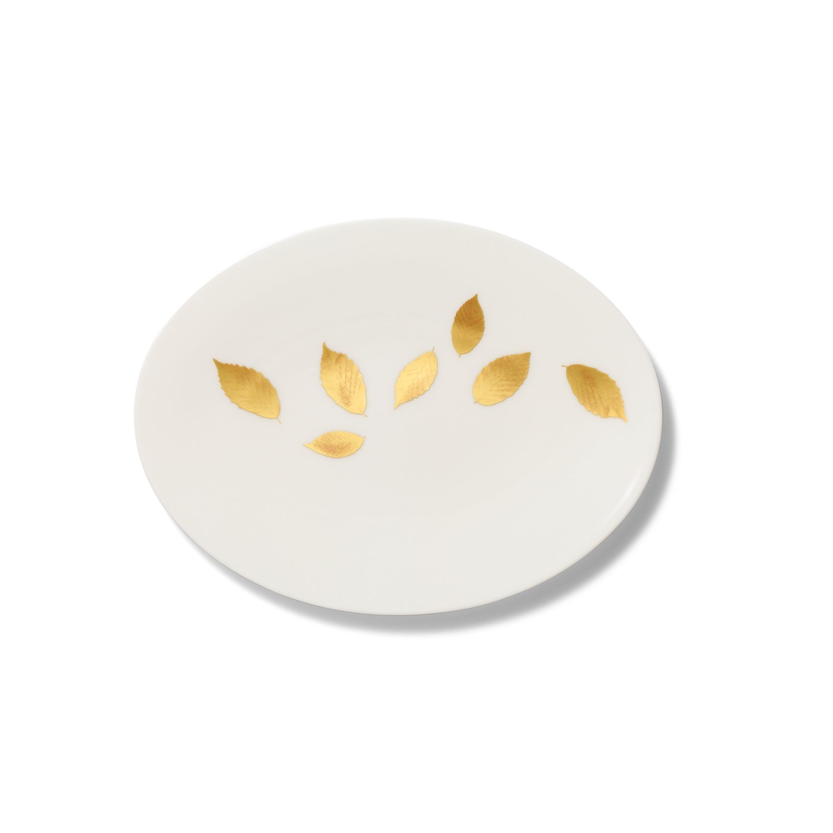 Gold Leaf - Side Plate Gold 9.4in | 24cm (Ø) - JANGEORGe Interiors & Furniture