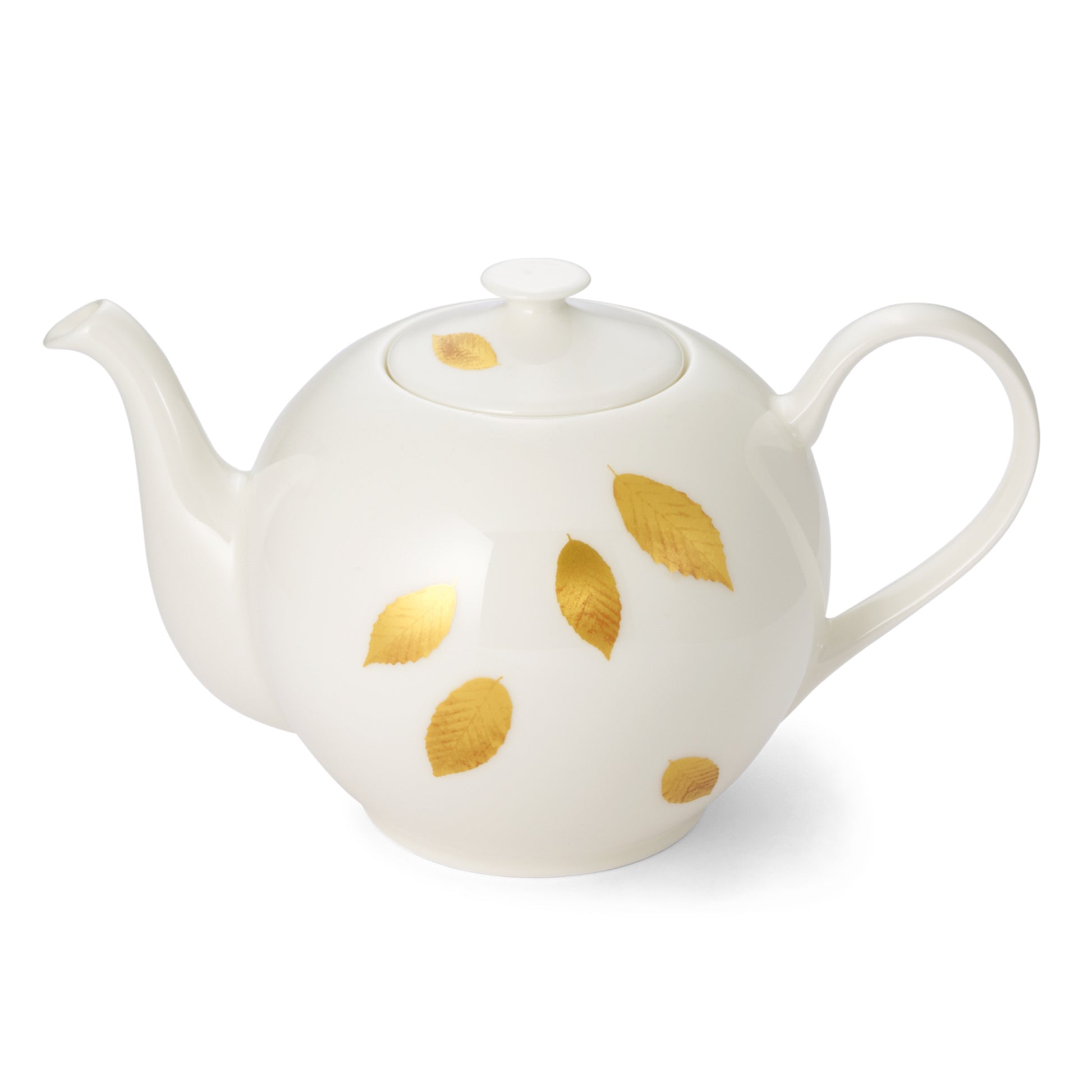 Gold Leaf - Tea Pot Gold 43.9 FL OZ | 1.3L - JANGEORGe Interiors & Furniture