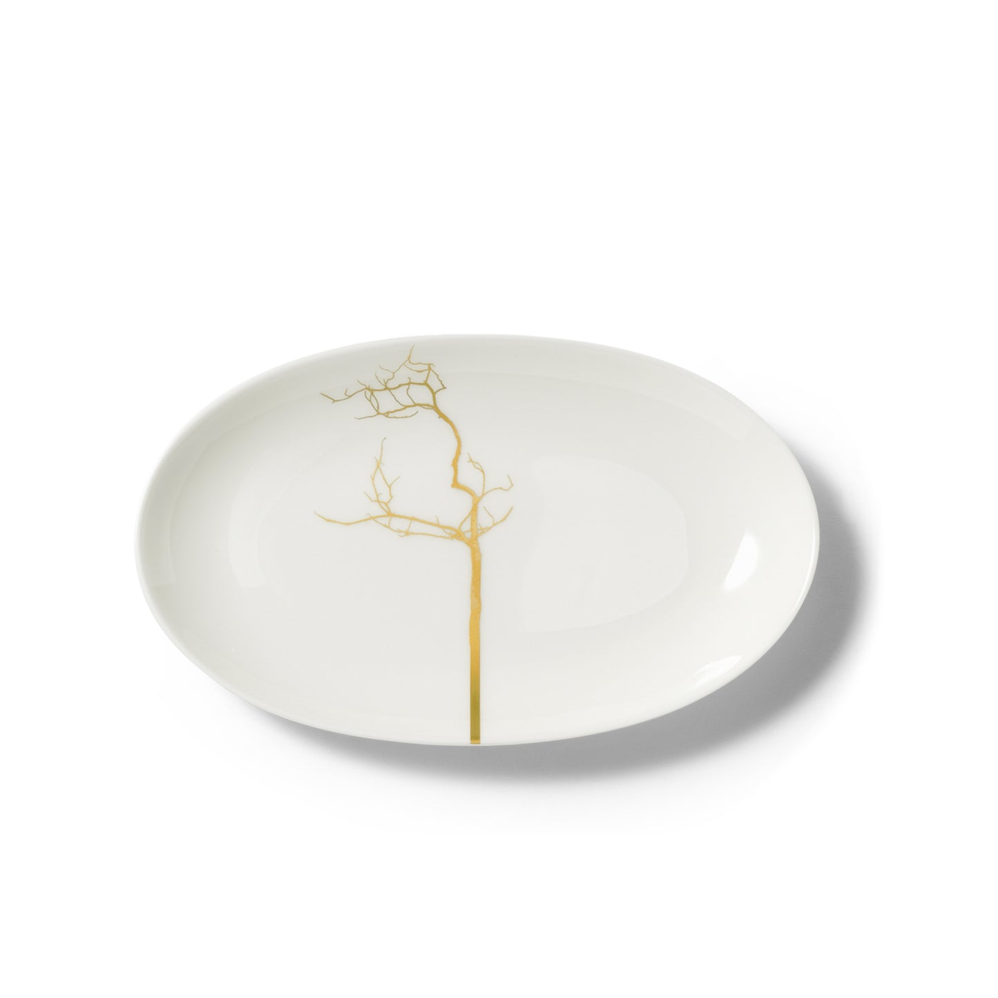 Golden Forest - Side Plate Gold 9.4in | 24cm (Ø) | Dibbern | JANGEORGe Interior Design