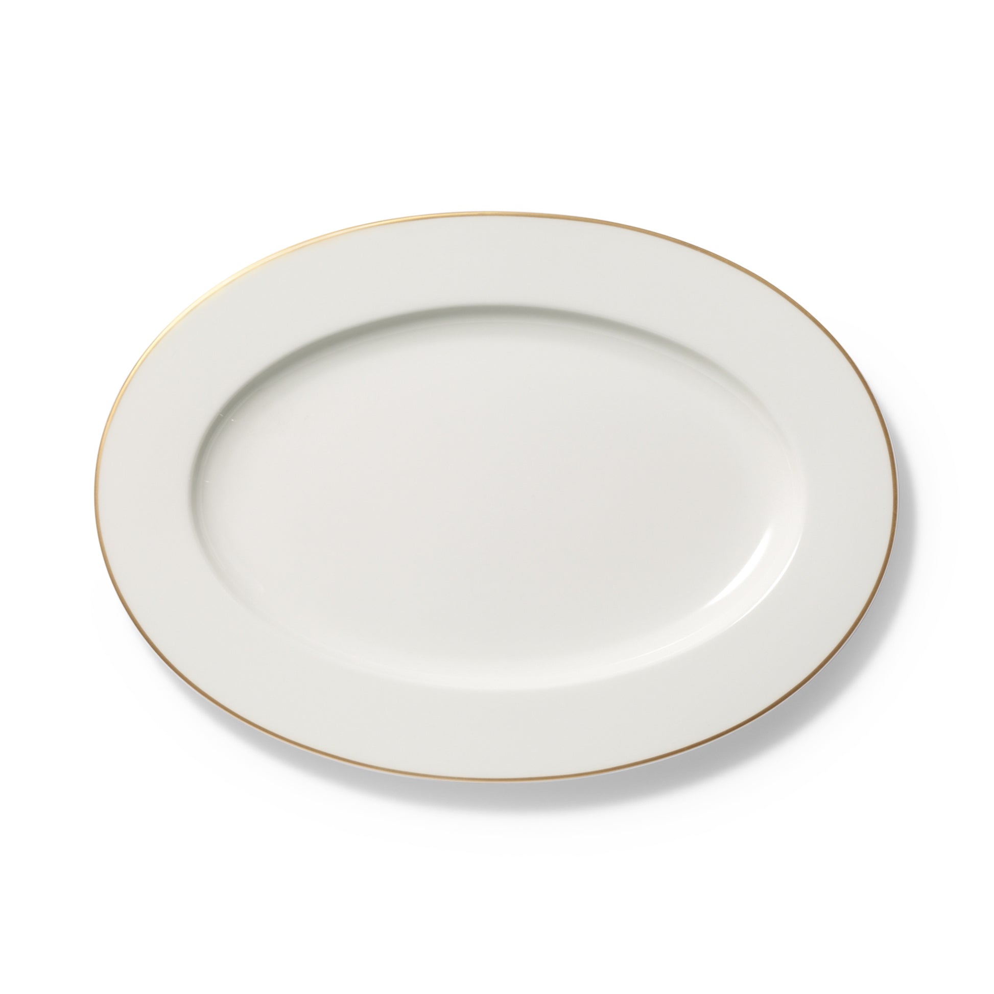 Golden Lane - Oval Platter Gold 13.4in | 34cm (Ø) | Dibbern | JANGEORGe Interior Design