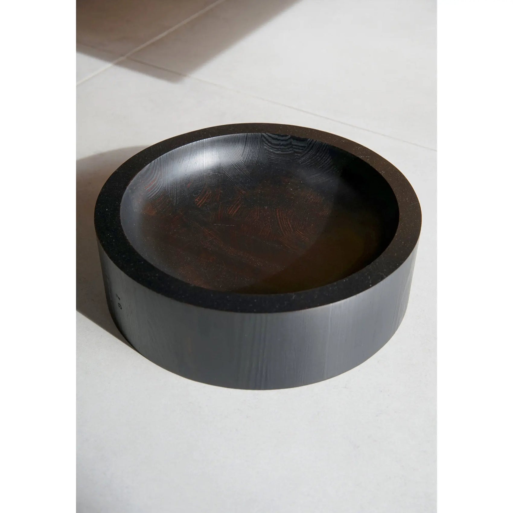 Ebonized 'End Grain' Bowl in Douglas Fir - JANGEORGe Interiors & Furniture