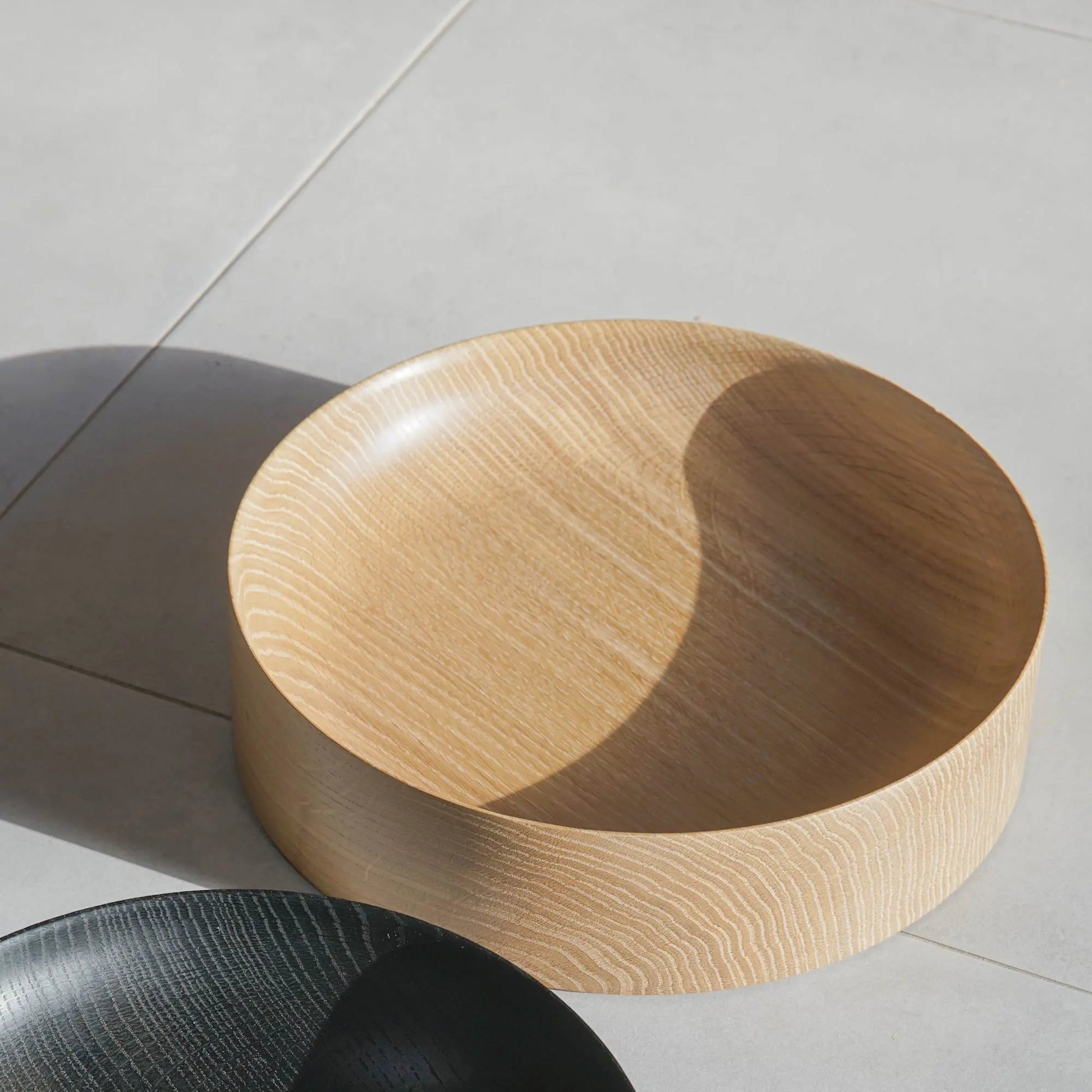 Oak Shallow Bowl - JANGEORGe Interiors & Furniture