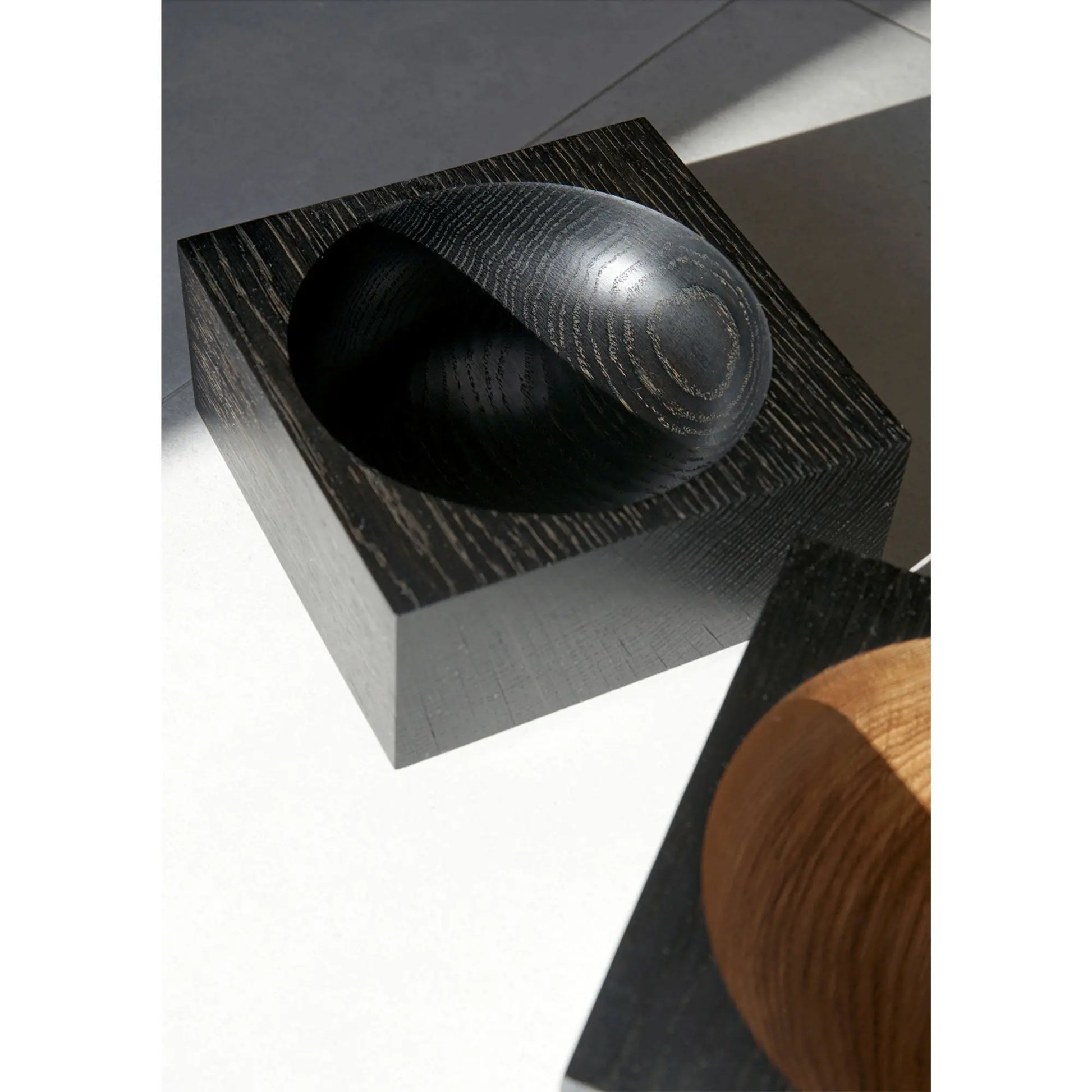 Square Solid Oak Bowls - JANGEORGe Interiors & Furniture