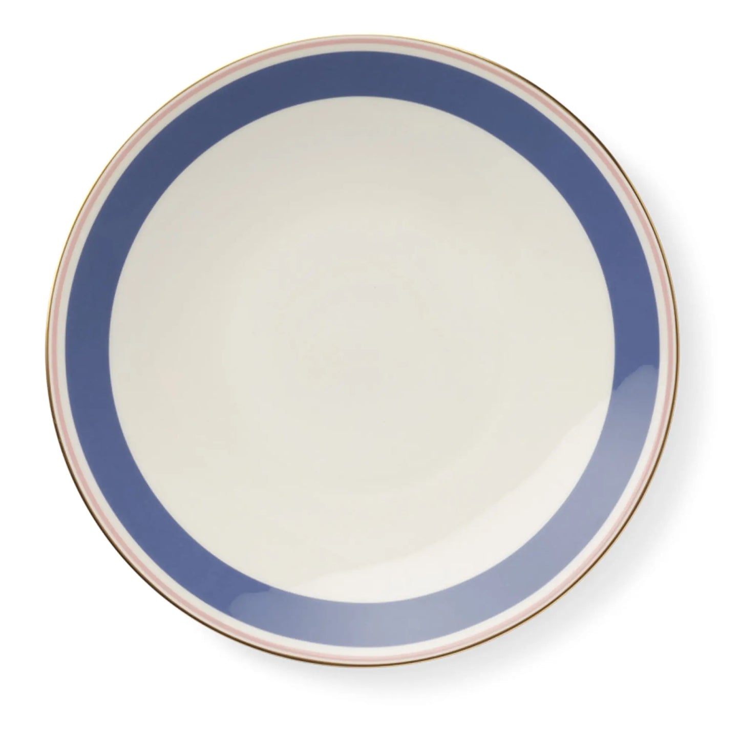 Capri - Bread Plate Blue/Rose 6.6 in | 17cm - JANGEORGe Interiors & Furniture