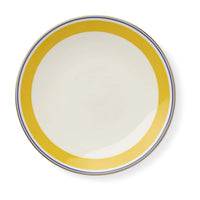 Capri - Dessert Plate Yellow/Blue 9.4 in | 24cm - JANGEORGe Interiors & Furniture