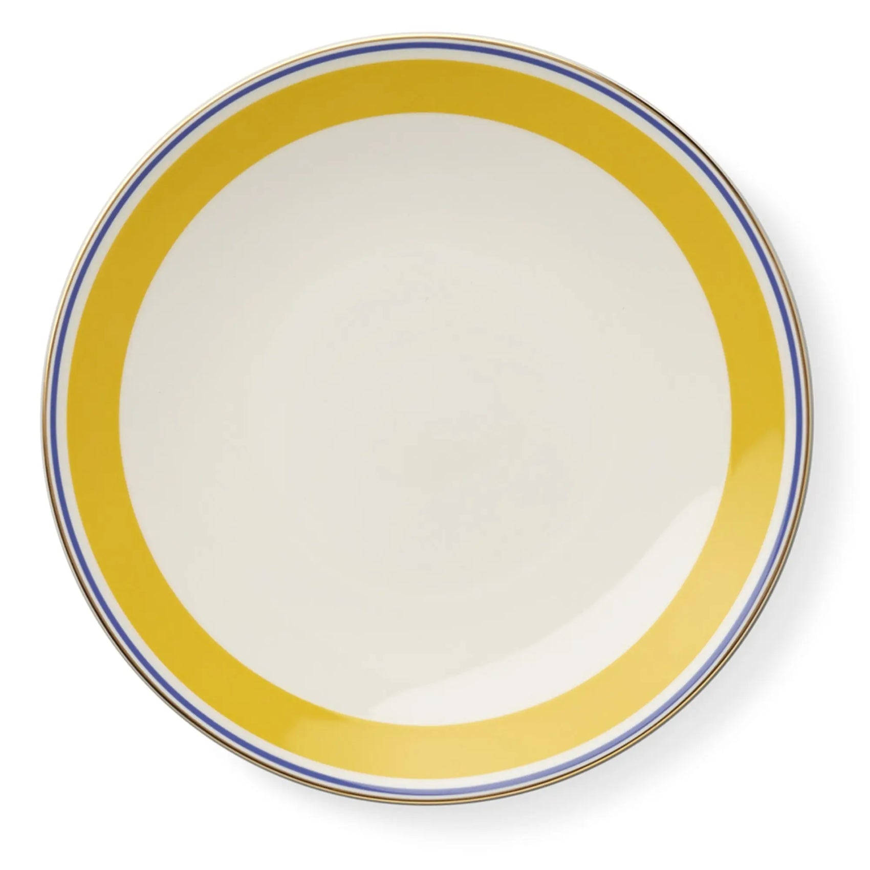 Capri - Dinner Plate Yellow/Blue 11 in | 28cm - JANGEORGe Interiors & Furniture