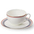 Capri - Set Espresso Cup Anthracite/Red 3.7 FL OZ | 0.11L - JANGEORGe Interiors & Furniture