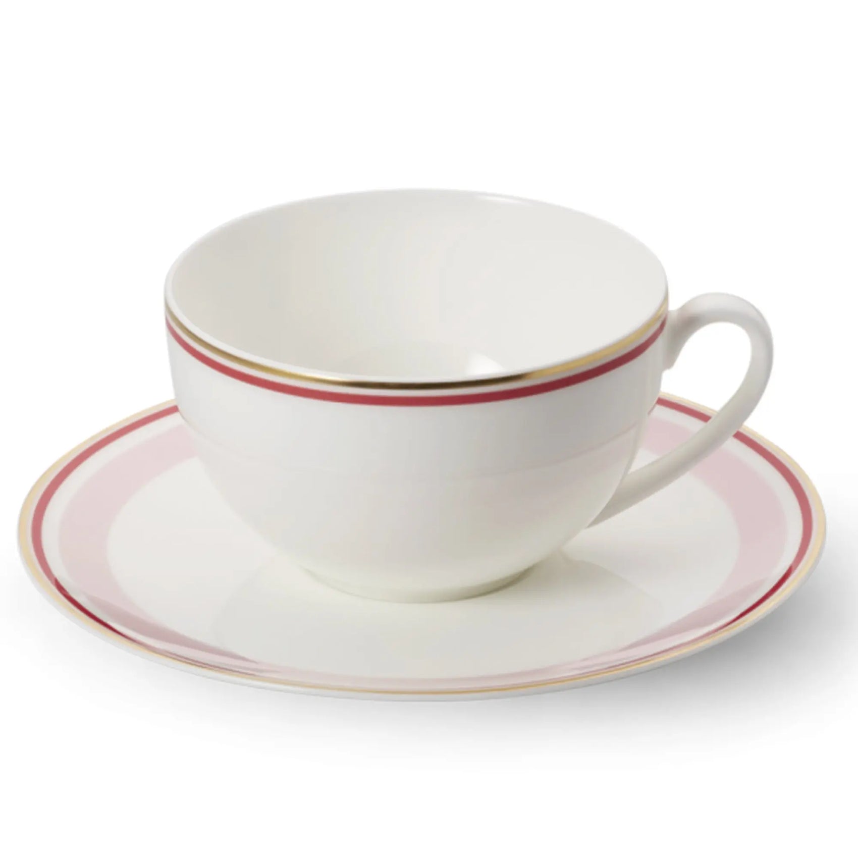 Capri - Set Espresso Cup Pale Rose/Red 3.7 FL OZ | 0.11L - JANGEORGe Interiors & Furniture