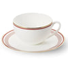 Capri - Set Coffee Cup Rose/Red 8.4 FL OZ | 0.25L - JANGEORGe Interiors & Furniture