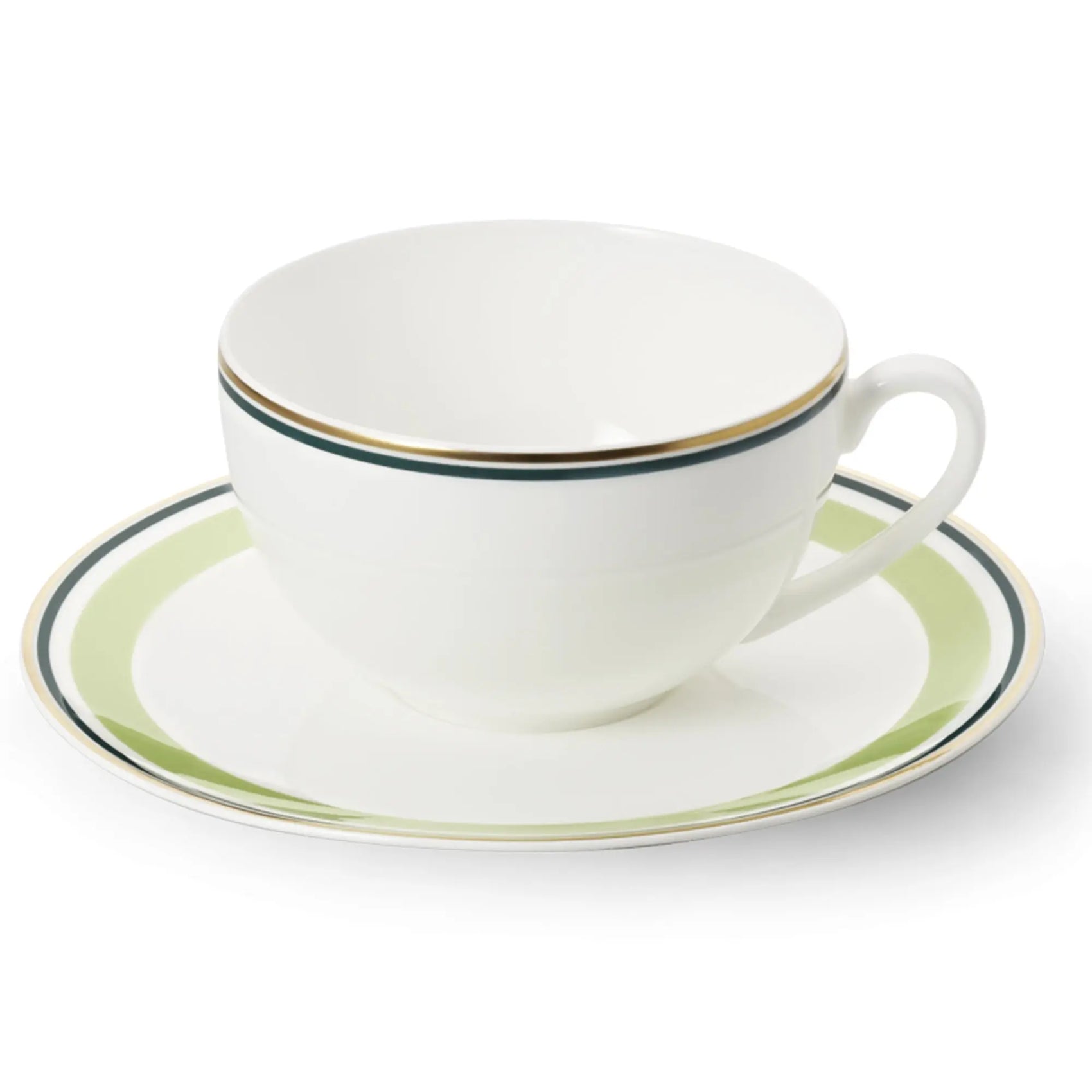 Capri - Set Coffee Cup Spring Green/Dark Green 8.4 FL OZ | 0.25L - JANGEORGe Interiors & Furniture