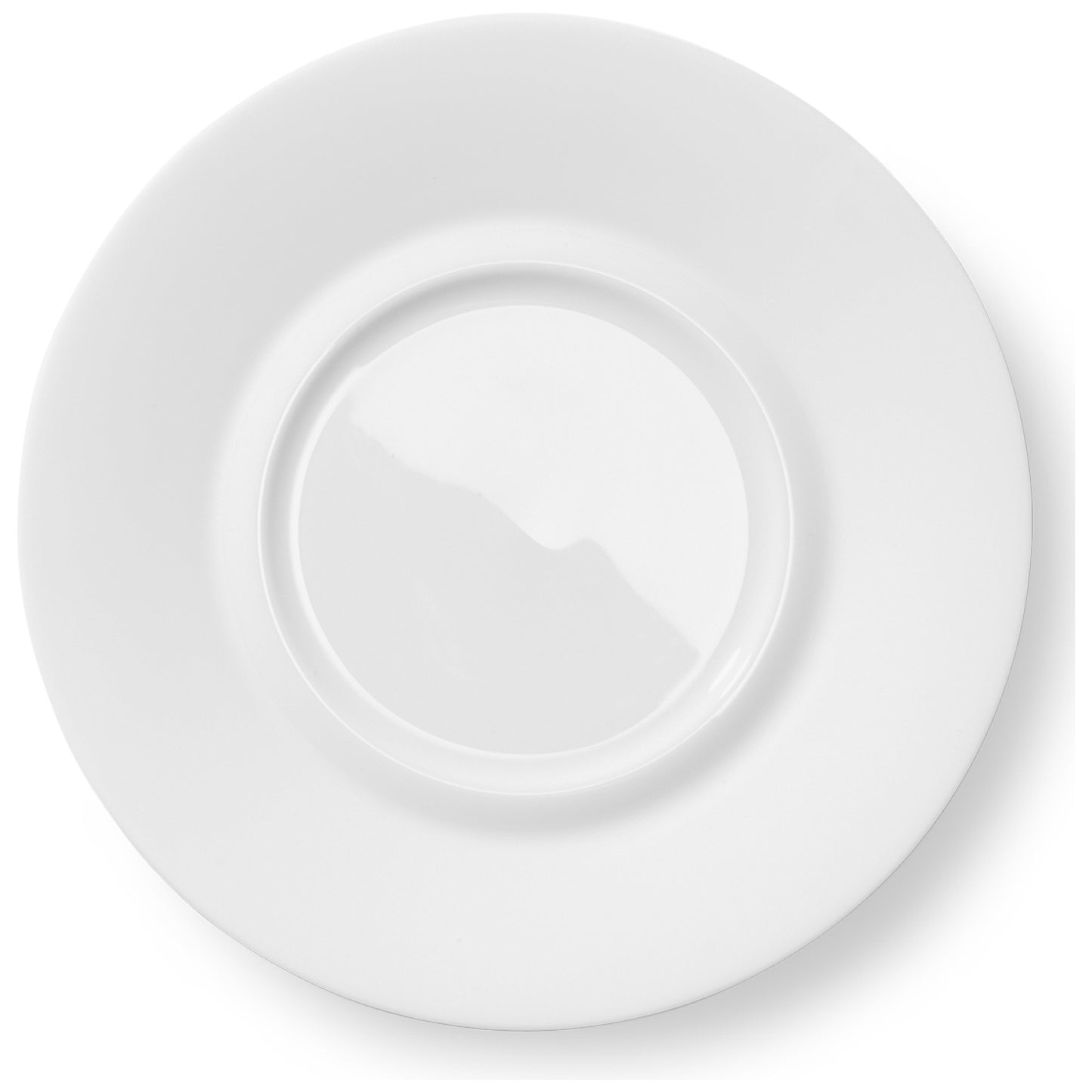 Cross White - Matte White, Coffee Saucer 6.2in | 15.8cm (Ø) | Dibbern | JANGEORGe Interiors & Furniture