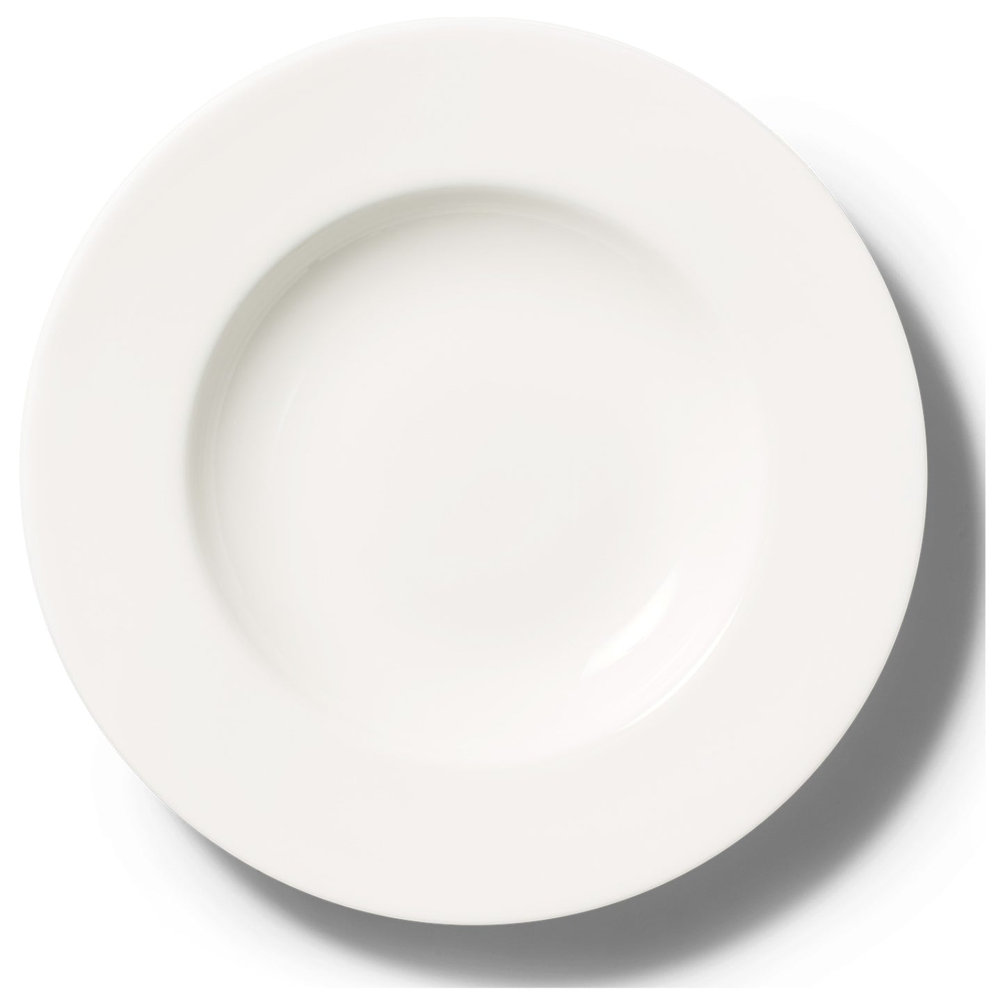 Cross White - Matte White, Soup Plate 9.8in | 25cm (Ø) | Dibbern | JANGEORGe Interiors & Furniture