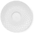 Cross White - Squares Coffee Saucer 6.3in | 16cm (Ø) | Dibbern | JANGEORGe Interiors & Furniture