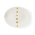 Golden Pearls - Oval Platter Gold 12.6in | 32cm (Ø) | Dibbern | JANGEORGe Interiors & Furniture