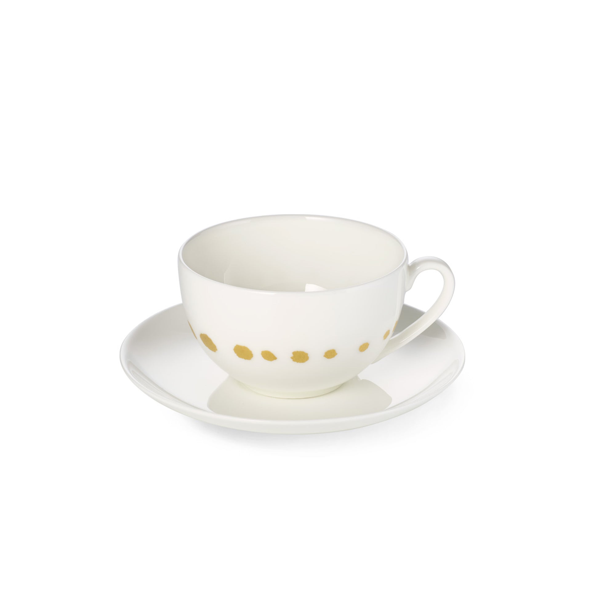 Golden Pearls - Set Espresso Cup & Saucer Gold 3.7 FL OZ | 0.11L | Dibbern | JANGEORGe Interiors & Furniture