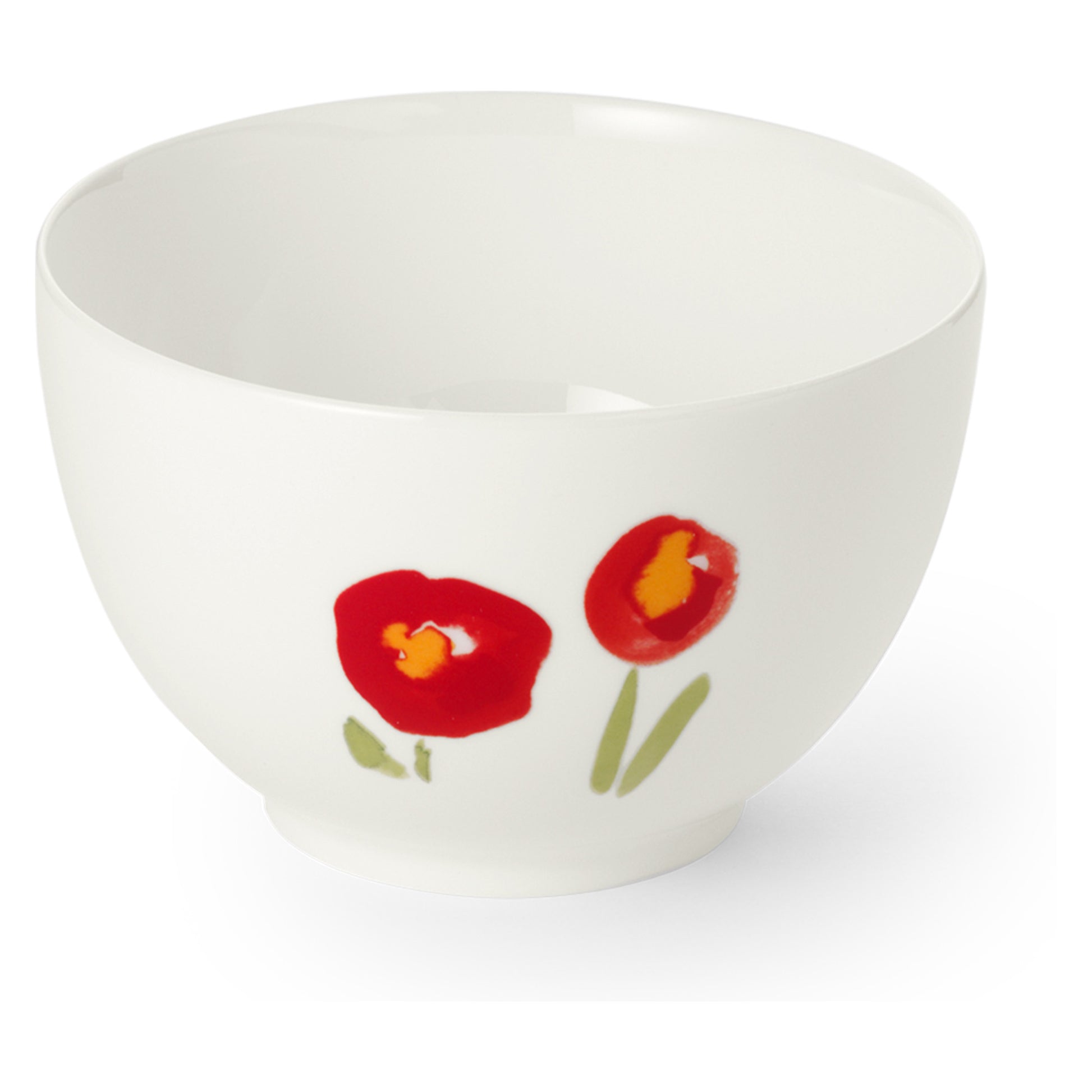 Impression (Red Poppy) - Cereal Bowl 13.5 fl oz | 0.40L, 4.9in | 12.5cm (Ø) | Dibbern | JANGEORGe Interiors & Furniture