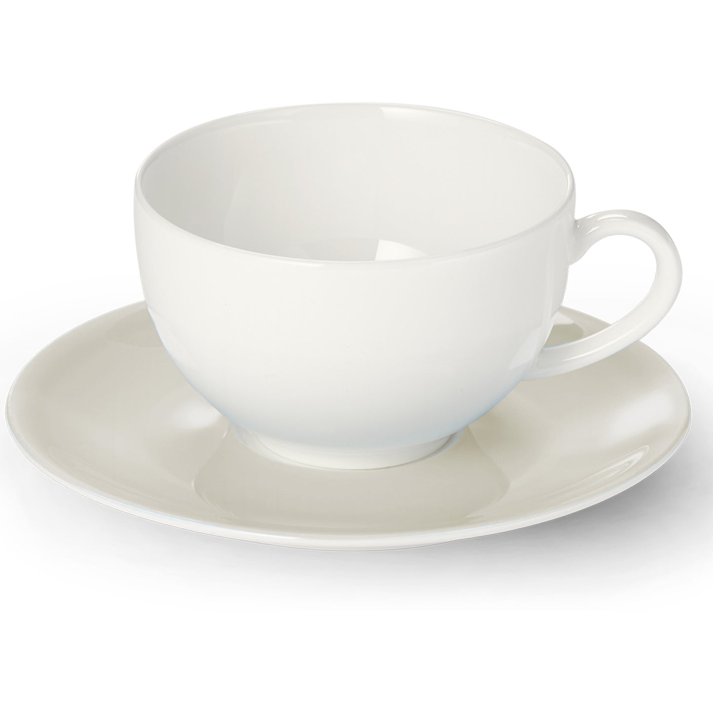 Pastell - Set Coffee Cup & Saucer Light Grey 8.4 FL OZ | 0.25L | Dibbern | JANGEORGe Interiors & Furniture