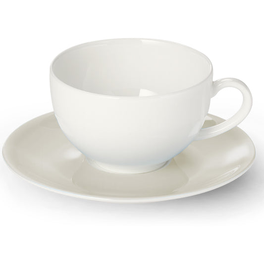 Pastell - Set Coffee Cup & Saucer Light Grey 8.4 FL OZ | 0.25L | Dibbern | JANGEORGe Interiors & Furniture