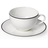 Simplicity - Set Espresso Cup & Saucer 3.7 FL OZ | 0.11L | Dibbern | JANGEORGe Interiors & Furniture