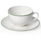 Simplicity - Set Espresso Cup & Saucer 3.7 FL OZ | 0.11L | Dibbern | JANGEORGe Interiors & Furniture