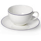 Simplicity - Set Espresso Cup & Saucer 3.7 FL OZ | 0.11L | Dibbern | JANGEORGe Interiors & Furniture