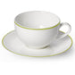 Simplicity - Set Espresso Cup & Saucer 3.7 FL OZ | 0.11L | Dibbern | JANGEORGe Interiors & Furniture