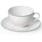 Simplicity - Set Espresso Cup & Saucer 3.7 FL OZ | 0.11L | Dibbern | JANGEORGe Interiors & Furniture