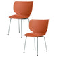 Hana Chair Set of 2 - Un-Upholstered (Non-Stackable Chrome Legs) - JANGEORGe Interiors & Furniture