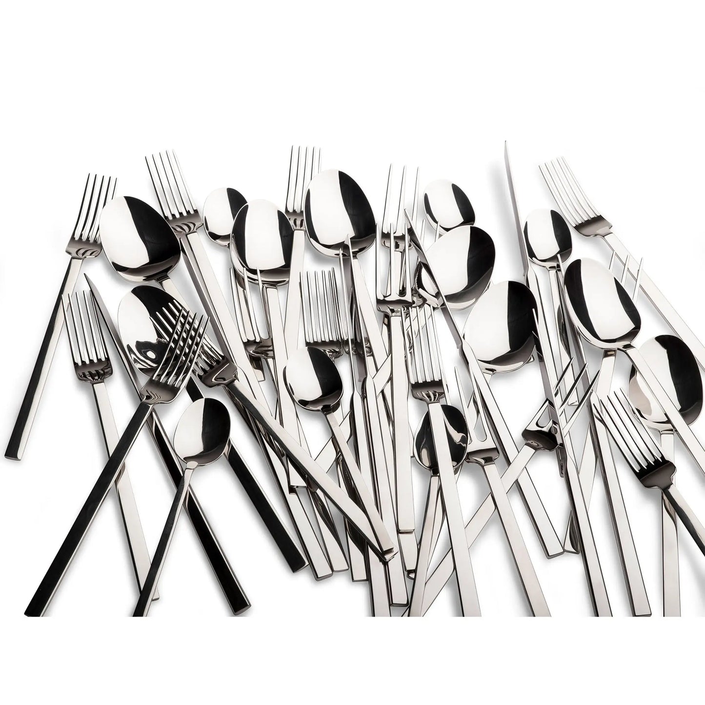 John Pawson Tableware Collection - Cutlery, 24 Pc. with 3 Prong Fork When Objects Work