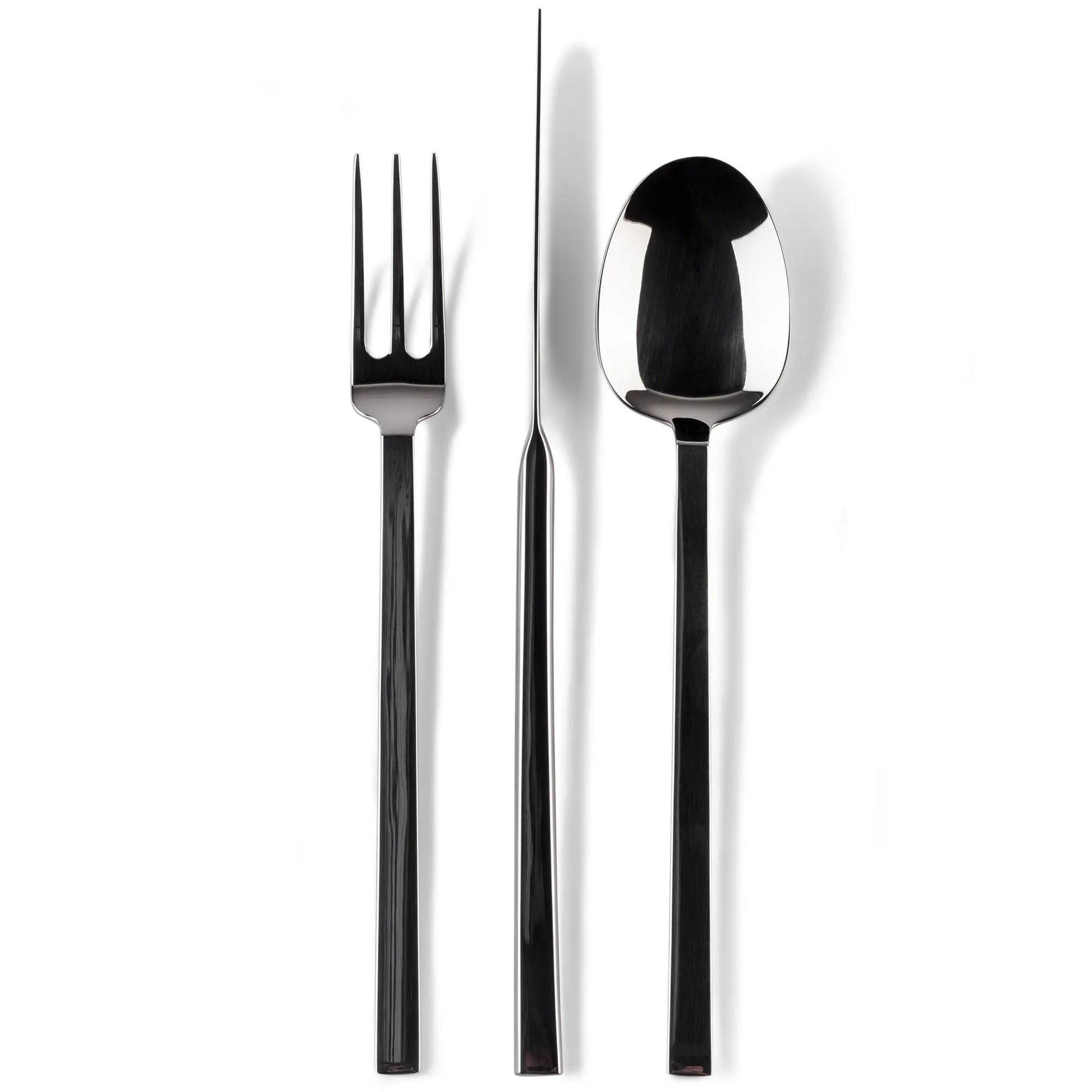 John Pawson Tableware Collection - Cutlery, 24 Pc. with 3 Prong Fork When Objects Work