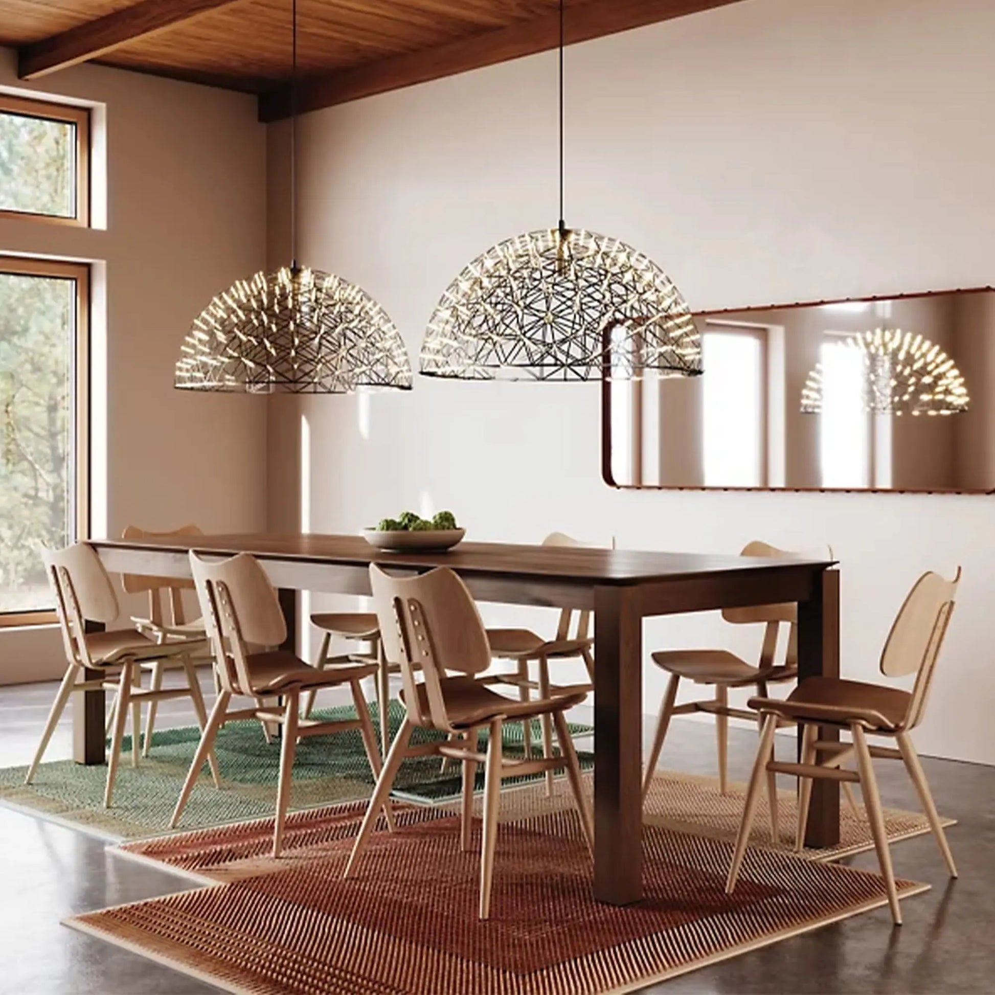 Raimond II LED Dome - Suspension Lamp - JANGEORGe Interiors & Furniture