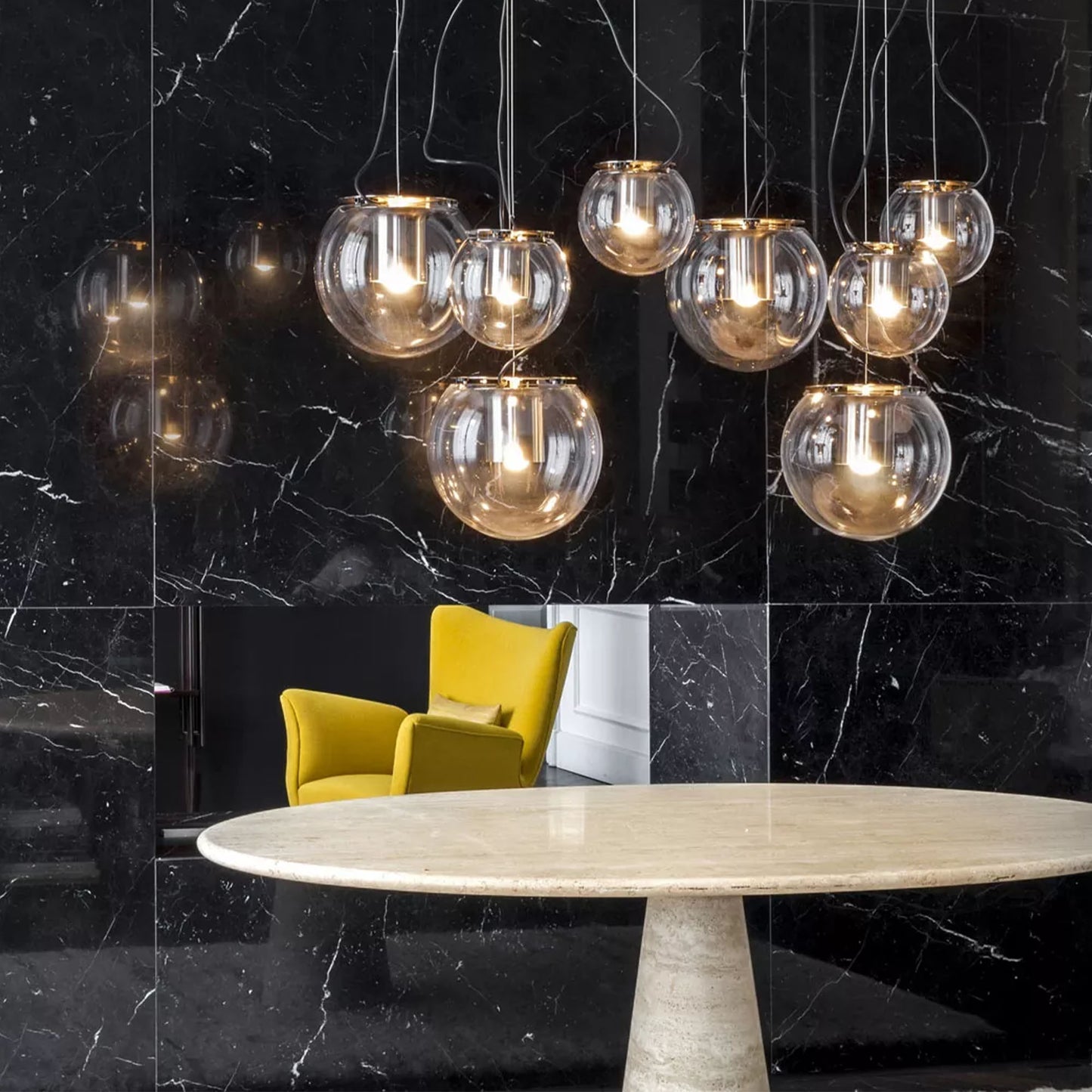 The Globe 827 - Suspension Lamp | Oluce | JANGEORGe Interiors & Furniture