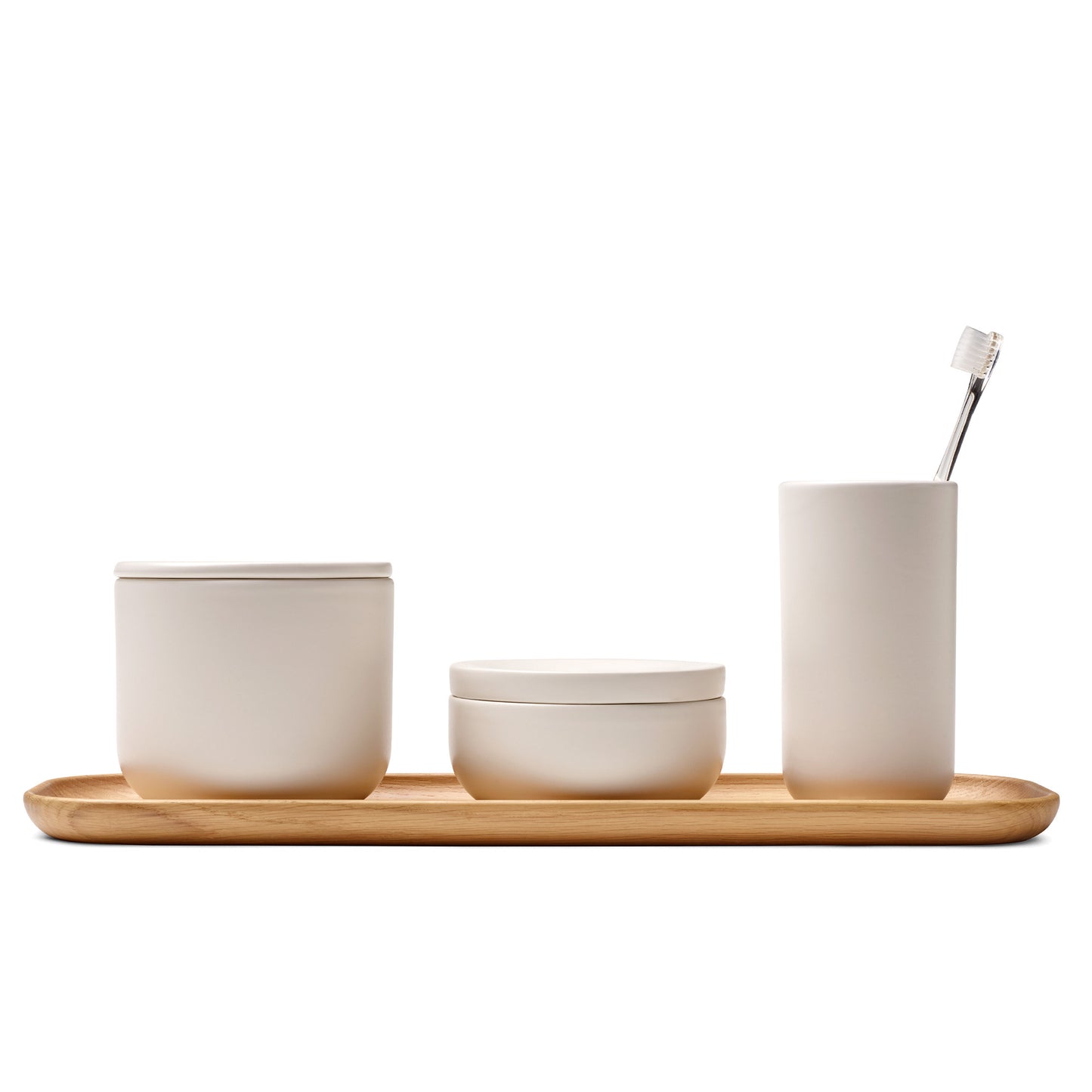 VVD Bathroom Collection - Tray in Ceramic, Oak or Walnut - JANGEORGe Interiors & Furniture