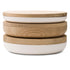 VVD Pottery - Oak 30x5cm with 3cm Oak Lid (3053) - JANGEORGe Interiors & Furniture