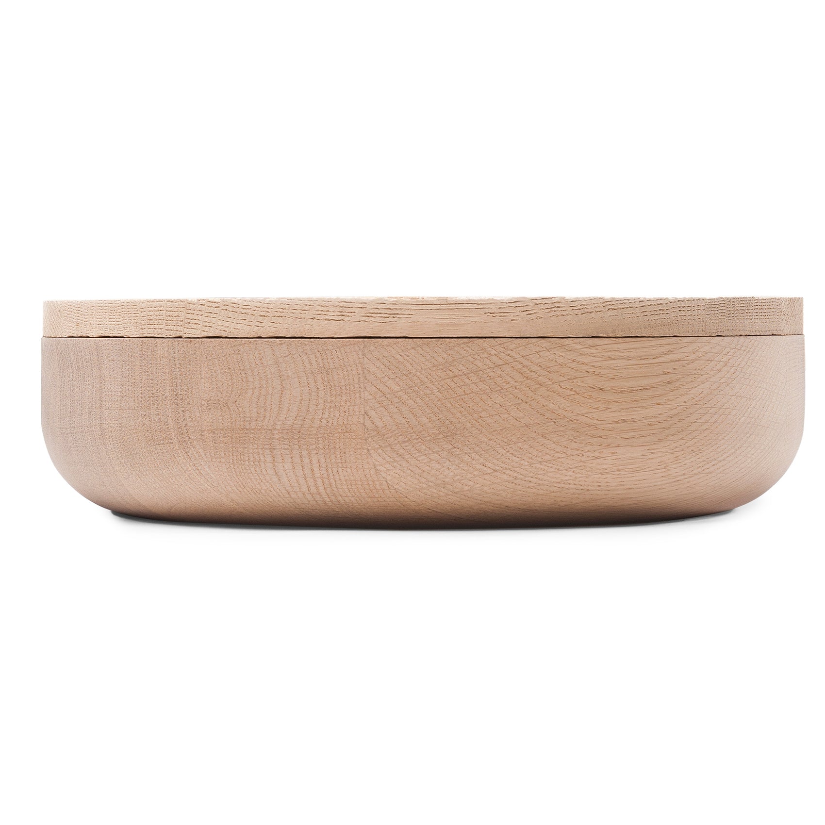 VVD Pottery - Oak 30x7cm with 2cm Oak lid (3072) | When Objects Work | JANGEORGe Interiors & Furniture