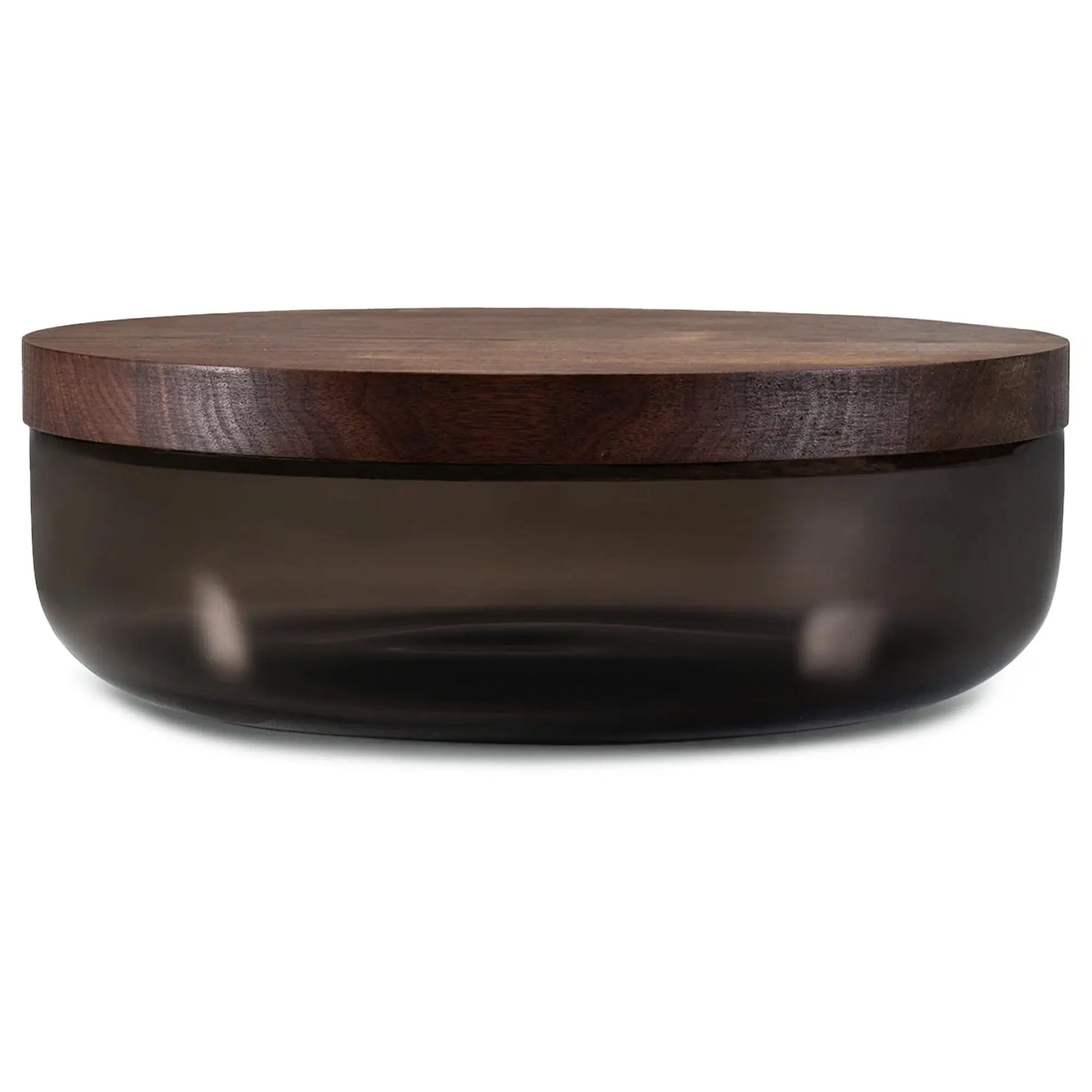 VVD Pottery Glass - 30x7cm with 3cm Oak Lid (3073) | When Objects Work | JANGEORGe Interiors & Furniture