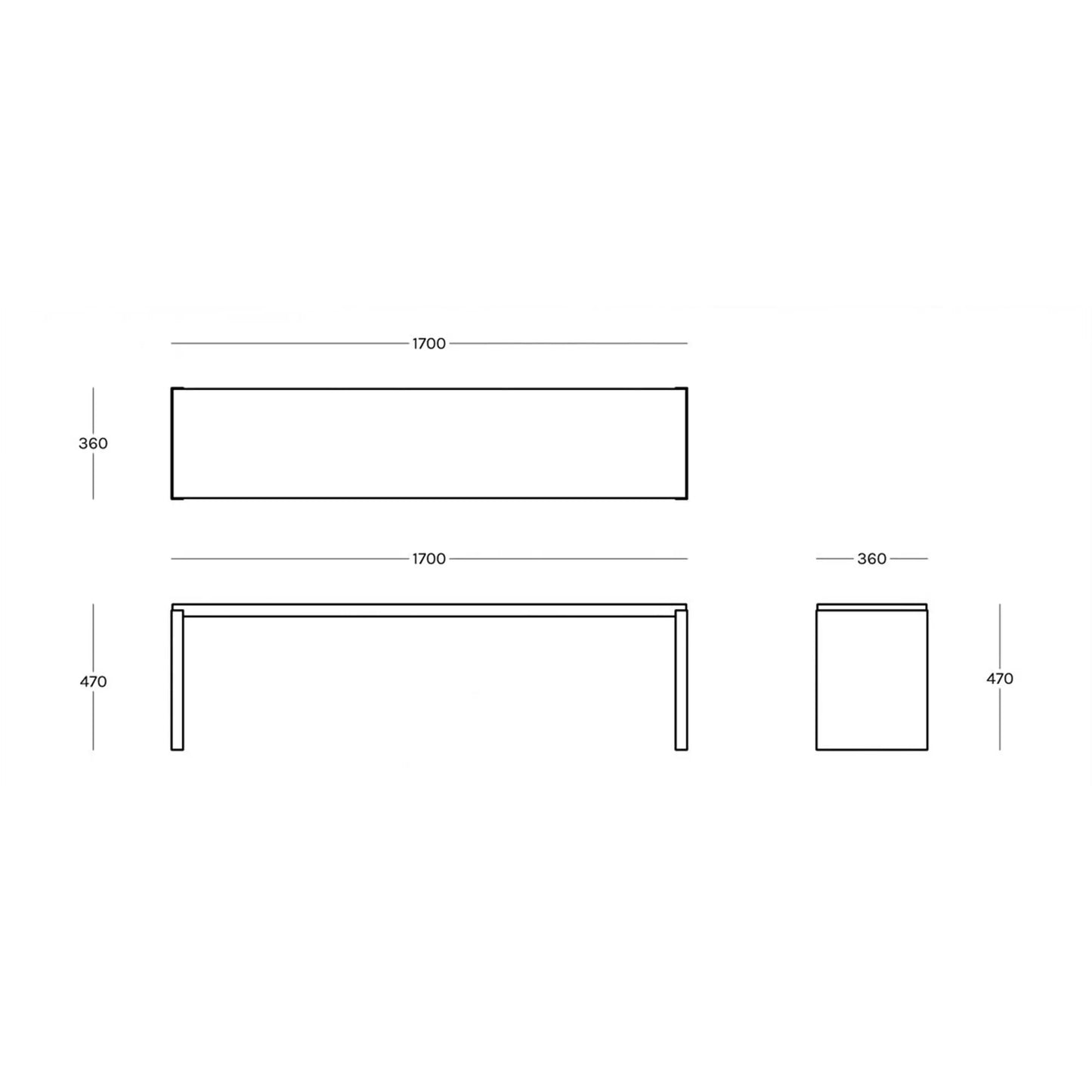 Big Irony - Stool and Bench - JANGEORGe Interiors & Furniture