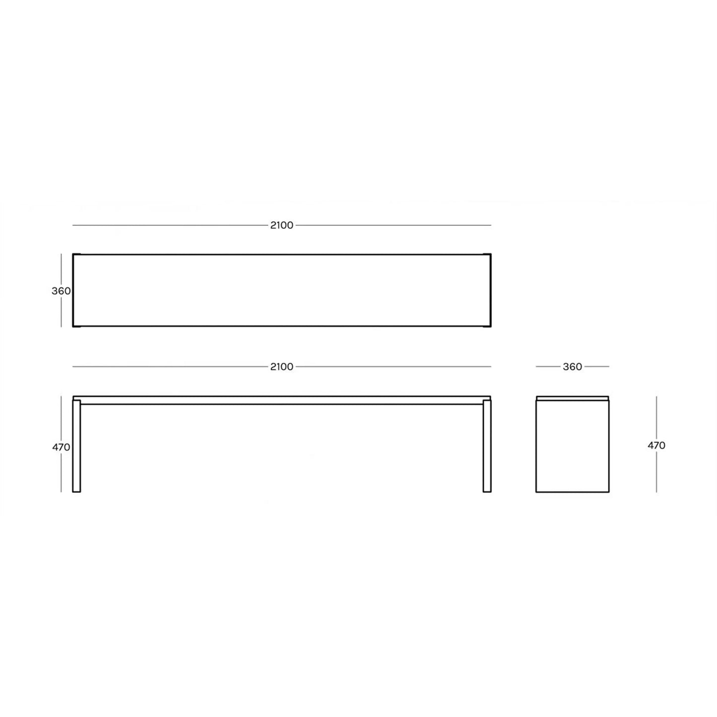 Big Irony - Stool and Bench - JANGEORGe Interiors & Furniture