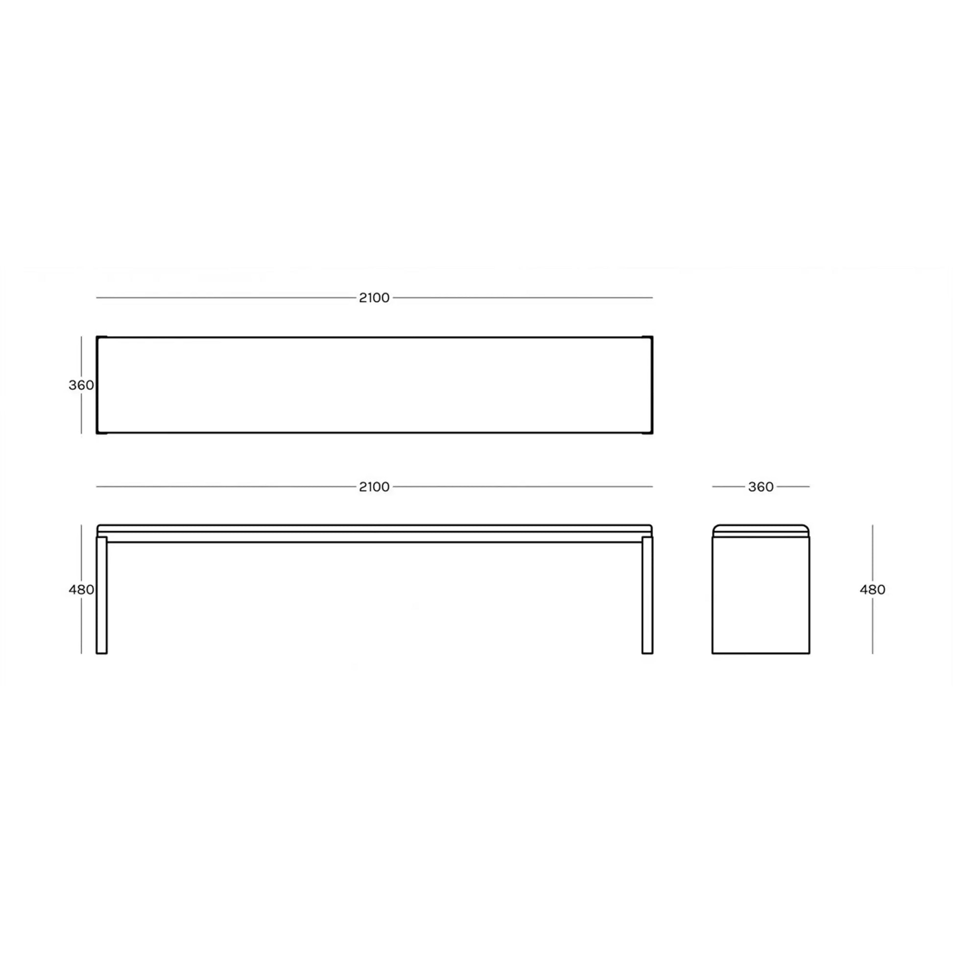 Irony Pad - Stool and Bench - JANGEORGe Interiors & Furniture