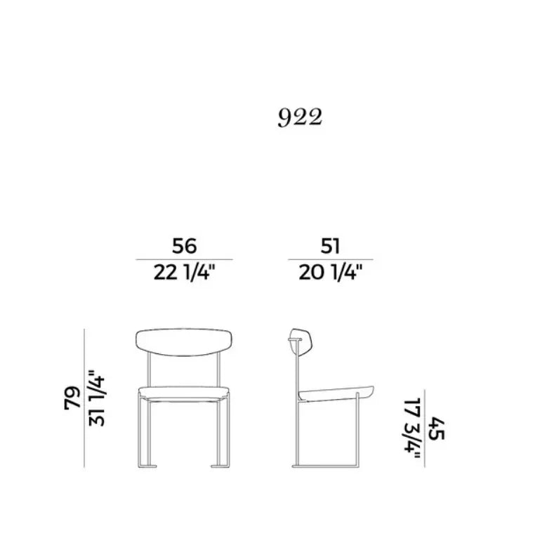 Keel 922/A, Barstool with Upholstered Seat and Solid Ash Wood Backrest - Outdoor Chair - JANGEORGe Interiors & Furniture