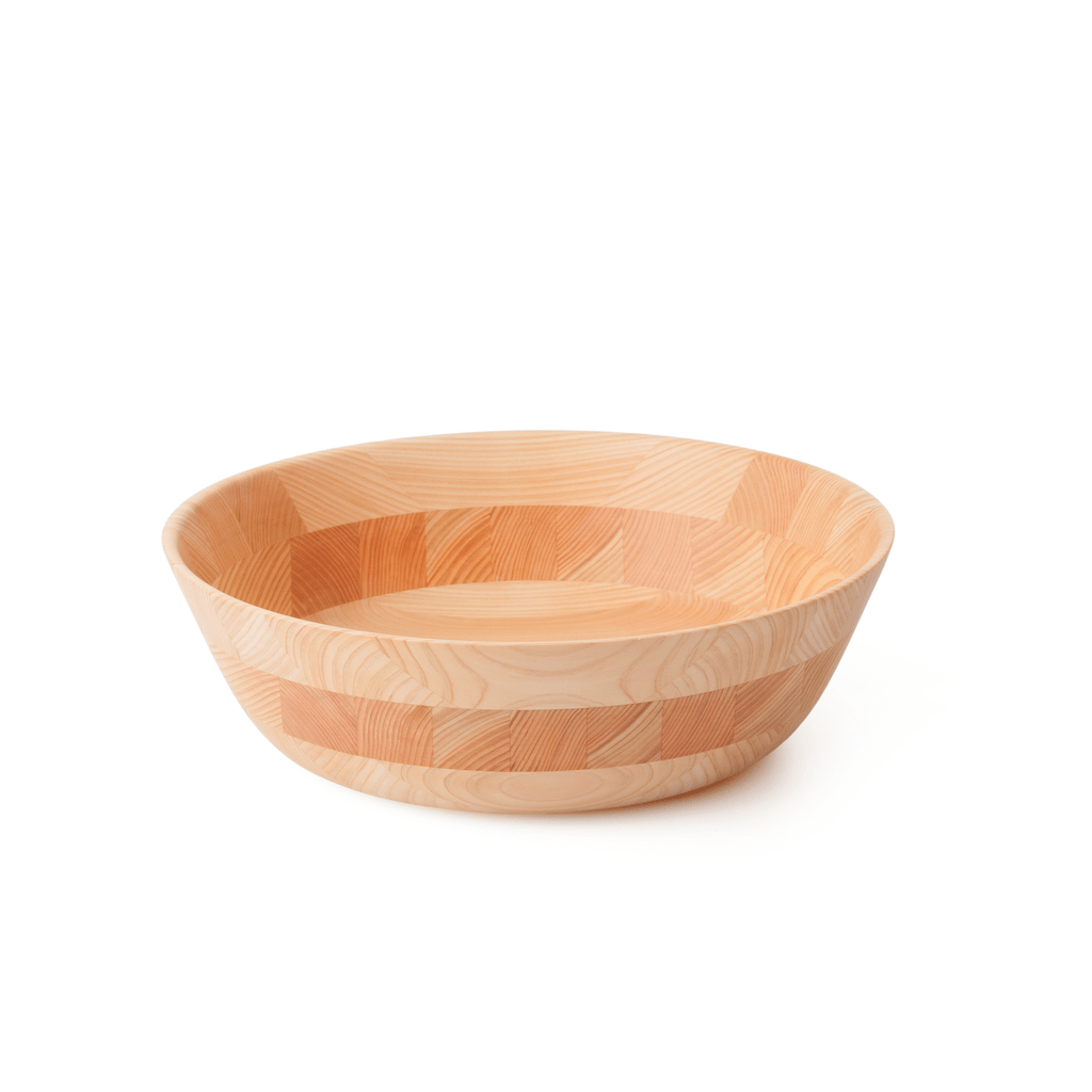 Japanese Cypress Bowl LL - 11.8x3.5in | 30x9cm (ØxH) | Hikiyose | JANGEORGe Interiors & Furniture