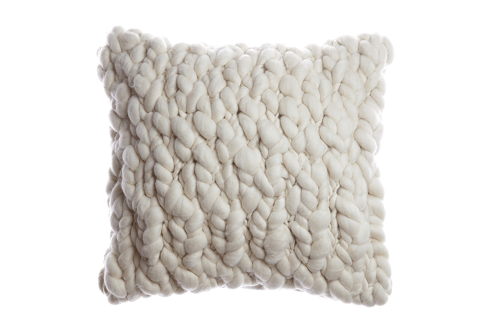 Clouds - Chunky Wool Throw Pillow | Homelosophy | JANGEORGe Interior Design